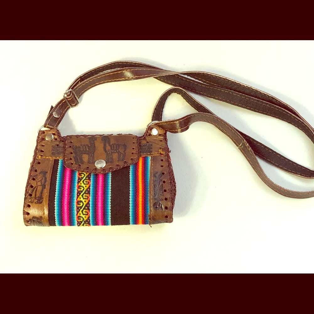 Mini Purse With Llamas